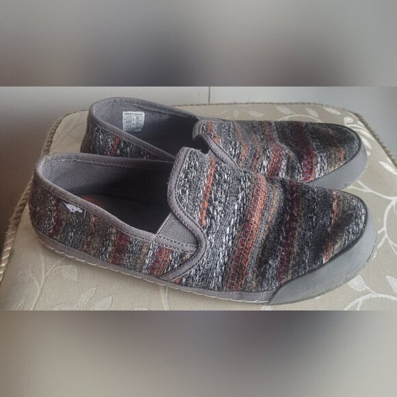 Rocket Dog Multi Colored Canvas Slip On Shoes Sz.9 - Picture 4 of 8